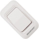 Botao P/Campainha Brasfort S/Fio Pilha Branco 7892 Botao P/Campainha Brasfort S/Fio Pilha Branco 7892