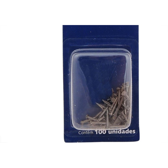 Cartela Tachinha Brasfort 06 Com 100 Pecas 7721 Cartela Tachinha Brasfort 06 Com 100 Pecas 7721