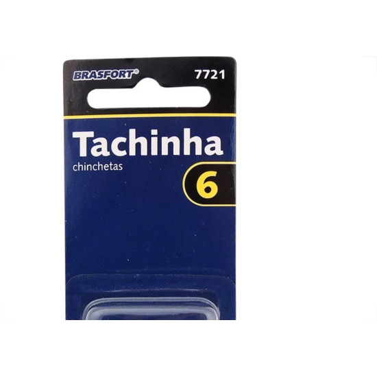 Cartela Tachinha Brasfort 06 Com 100 Pecas 7721 Cartela Tachinha Brasfort 06 Com 100 Pecas 7721