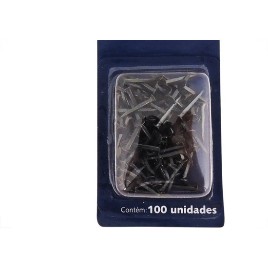 Cartela Tachinha Brasfort 08 Com 100 Pecas 7722 Cartela Tachinha Brasfort 08 Com 100 Pecas 7722