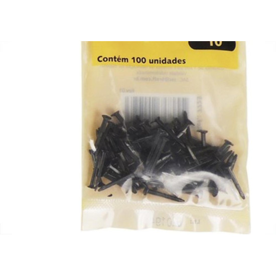 Cartela Tachinha Brasfort 10 Com 100 Pecas 7723 Cartela Tachinha Brasfort 10 Com 100 Pecas 7723
