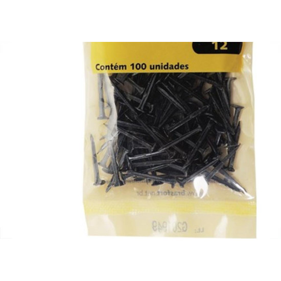 Cartela Tachinha Brasfort 12 Com 100 Pecas 7724 Cartela Tachinha Brasfort 12 Com 100 Pecas 7724