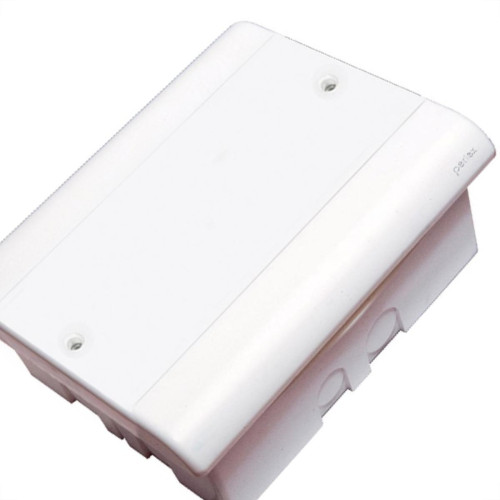 Kit C/2 - Caixa Passagem Pvc Perlex Embutir 18X22X08 3908 Kit C/2 - Caixa Passagem Pvc Perlex Embutir 18X22X08 3908