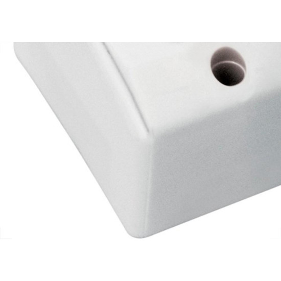 Interruptor Externo Perlex Retangular 1 Campainha Branca 175Brc/10 - Kit C/10 Interruptor Externo Perlex Retangular 1 Campainha Branca 175Brc/10 - Kit C/10