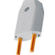 Pino Macho 2 Polos Perlex Macico 20A Cinza 1046Czc/10 - Kit C/10 Pino Macho 2 Polos Perlex Macico 20A Cinza 1046Czc/10 - Kit C/10