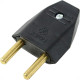 Pino Macho 2 Polos Perlex Macico 20A Preto 1046Prc/10 - Kit C/10 Pino Macho 2 Polos Perlex Macico 20A Preto 1046Prc/10 - Kit C/10