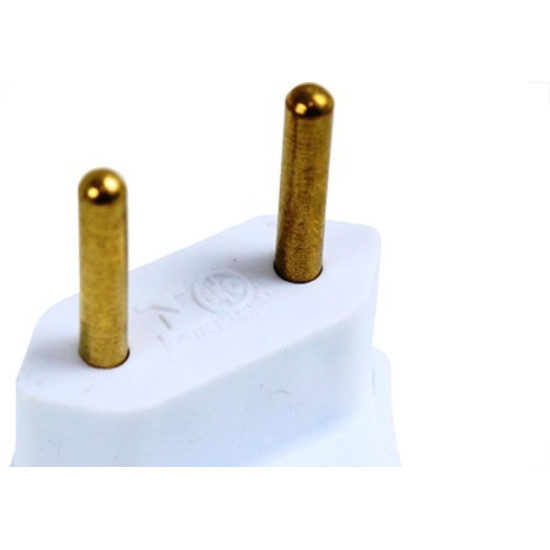 Pino Triangulo 2 Polos Perlex Macico Branco 2044Brc/10 - Kit C/10 Pino Triangulo 2 Polos Perlex Macico Branco 2044Brc/10 - Kit C/10