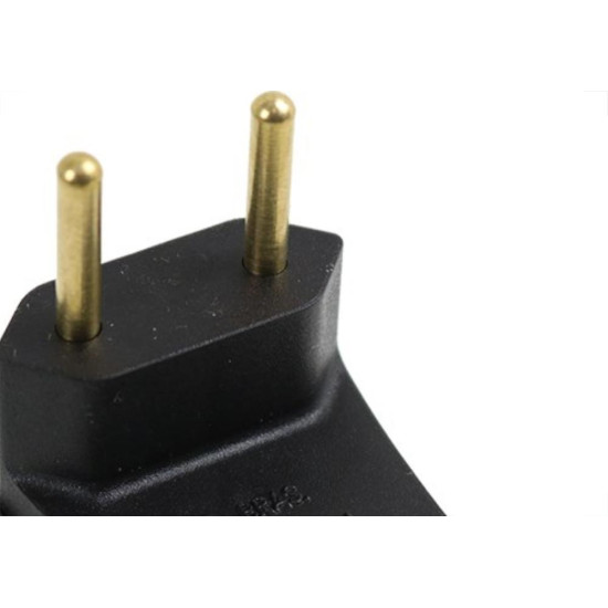Pino Prensa Cabo Perlex 2 Polos 10A Preto 2054Prc/10 - Kit C/10 Pino Prensa Cabo Perlex 2 Polos 10A Preto 2054Prc/10 - Kit C/10