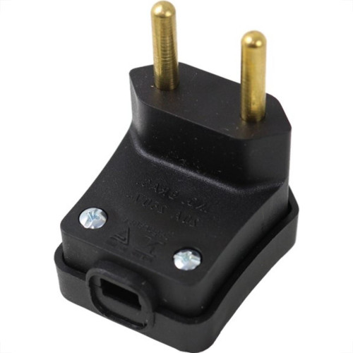 Pino Prensa Cabo Perlex 2 Polos 20A Preto 2058Prc/10 - Kit C/10 Pino Prensa Cabo Perlex 2 Polos 20A Preto 2058Prc/10 - Kit C/10