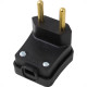 Pino Prensa Cabo Perlex 2 Polos 20A Preto 2058Prc/10 - Kit C/10 Pino Prensa Cabo Perlex 2 Polos 20A Preto 2058Prc/10 - Kit C/10