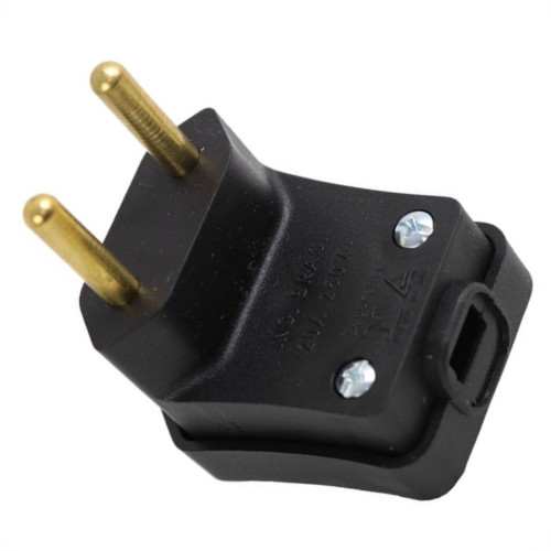 Pino Prensa Cabo Perlex 2 Polos 20A Preto 2058Prc/10 - Kit C/10 Pino Prensa Cabo Perlex 2 Polos 20A Preto 2058Prc/10 - Kit C/10
