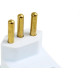 Pino Triangulo 2 Polos+Terra Perlex 20A Branco 2056Brc/10 - Kit C/10 Pino Triangulo 2 Polos+Terra Perlex 20A Branco 2056Brc/10 - Kit C/10