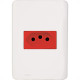 Kit C/5 - Conjunto Perlex Aros 4X2 Branco Com Placa(1Toma...