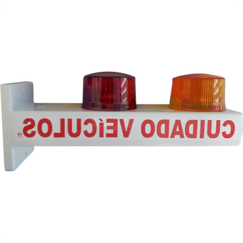 Sinalizador Garagem Toller Pvc Led Cupula Bivolt Tesg-2L Sinalizador Garagem Toller Pvc Led Cupula Bivolt Tesg-2L