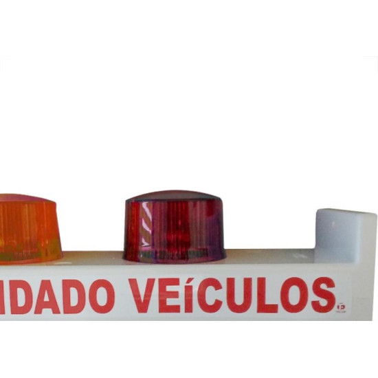 Sinalizador Garagem Toller Pvc Led Cupula Bivolt Tesg-2L Sinalizador Garagem Toller Pvc Led Cupula Bivolt Tesg-2L