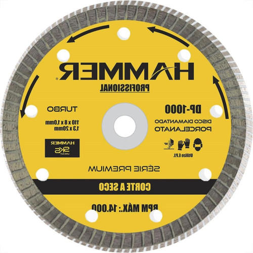 Disco Diamantado Hammer 110Mm Porcelanato Gydp1000 Disco Diamantado Hammer 110Mm Porcelanato Gydp1000