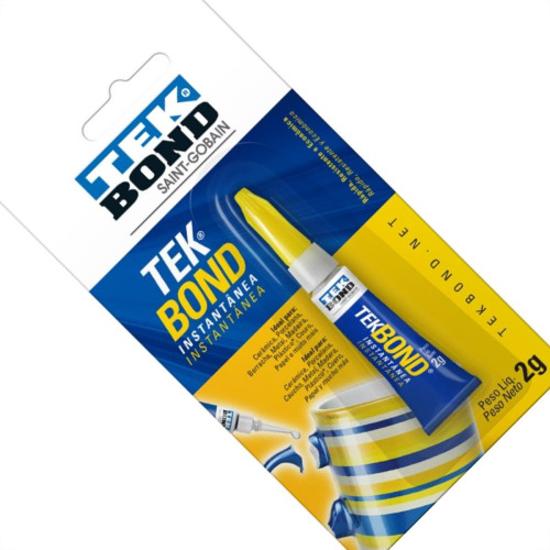 Cola Instantanea Tekbond 2G 0909 - Kit C/12