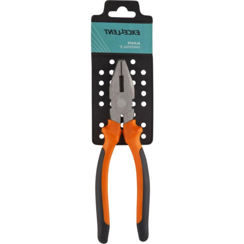 Alicate Universal Profissional Excellent 08''Cabo Vlaranja/Preto 8Vl Alicate Universal Profissional Excellent 08''Cabo Vlaranja/Preto 8Vl