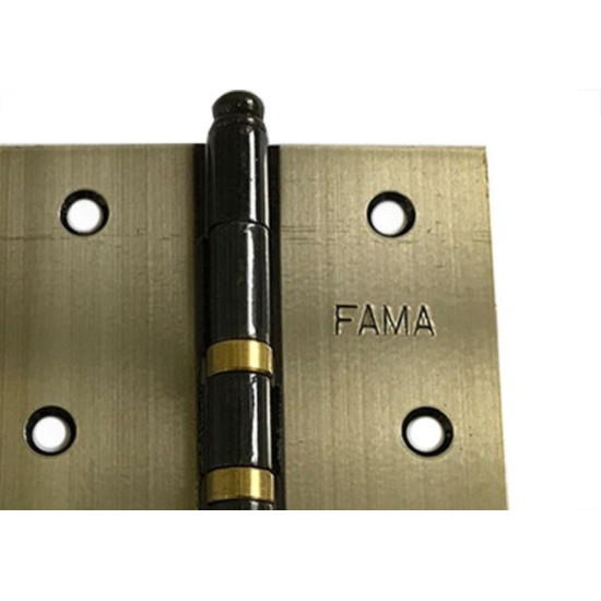 Dobradica Fama 1525 Fox 3.1/2X3 Com Anel - Kit C/12