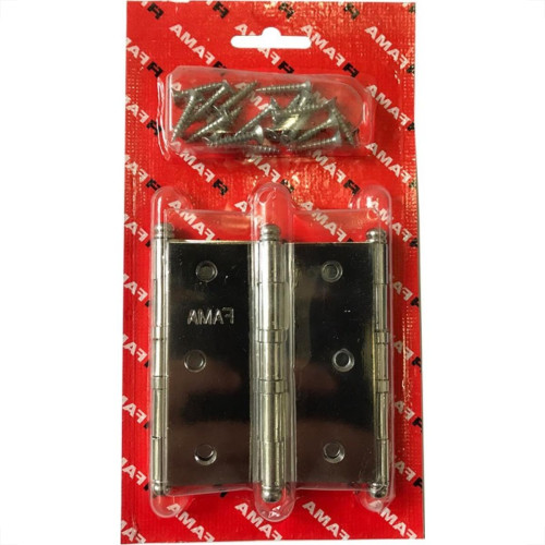 Dobradica Fama 1525 Fcb 3.1/2X3 Com Anel Blister 3Pecas Dobradica Fama 1525 Fcb 3.1/2X3 Com Anel Blister 3Pecas