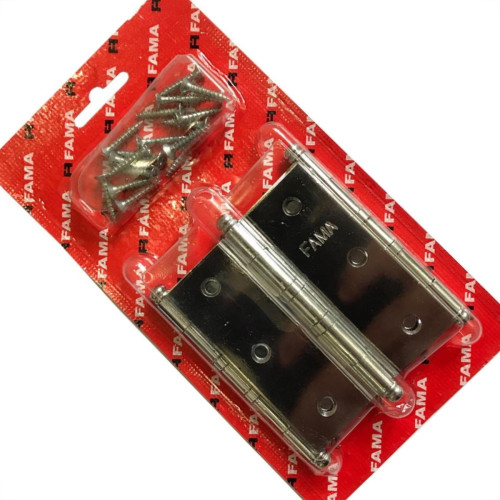 Dobradica Fama 1525 Fcb 3.1/2X3 Com Anel Blister 3Pecas Dobradica Fama 1525 Fcb 3.1/2X3 Com Anel Blister 3Pecas