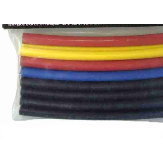 Espaguete Termo Retratil Dni 4Mm Com 15Pecas 5104 Espaguete Termo Retratil Dni 4Mm Com 15Pecas 5104