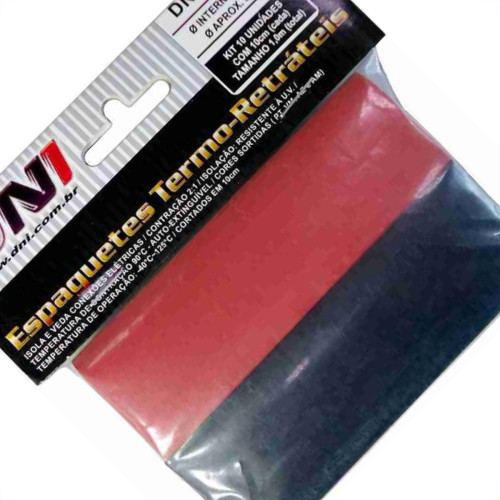 Espaguete Termo Retratil Dni 20Mm Com 10Pecas 5120 Espaguete Termo Retratil Dni 20Mm Com 10Pecas 5120