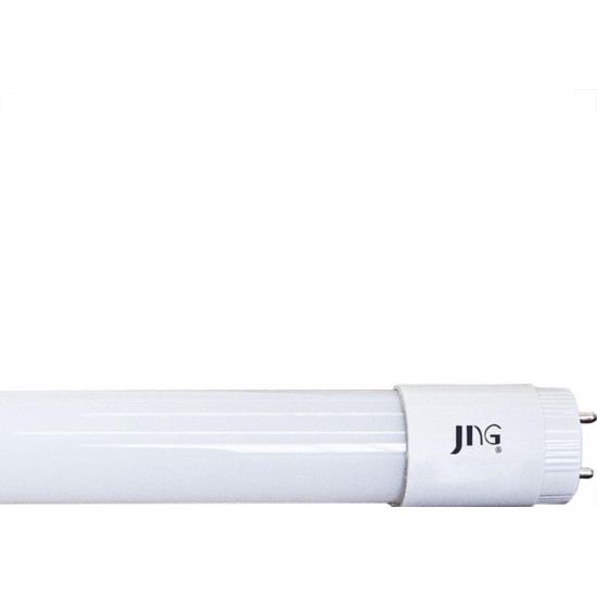 Lampada Led Tubular Jng T8 10W 3000K Vidro 55004