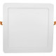 Luminaria Led Plafon Jng Embutir Quadrado 18W 3000K 22Cm 54111