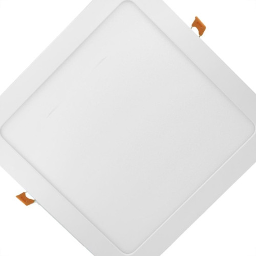 Luminaria Led Plafon Jng Embutir Quadrado 18W 3000K 22Cm 54111