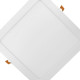 Luminaria Led Plafon Jng Embutir Quadrado 18W 3000K 22Cm 54111