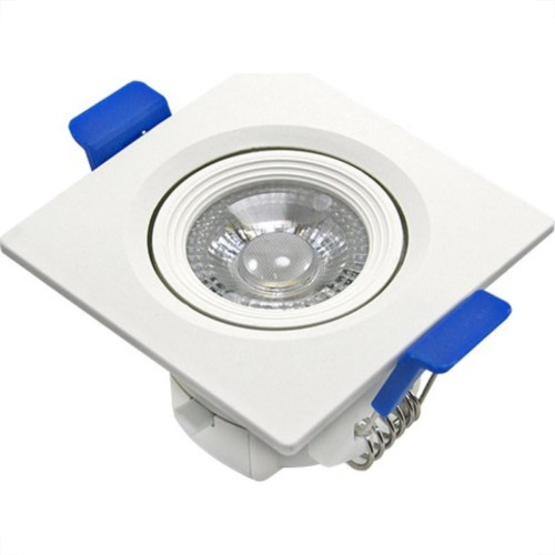 Spot Led Jng Quadrado Branco 03W 6500K Embutir 55308 Spot Led Jng Quadrado Branco 03W 6500K Embutir 55308