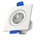 Spot Led Jng Quadrado Branco 03W 6500K Embutir 55308 Spot Led Jng Quadrado Branco 03W 6500K Embutir 55308