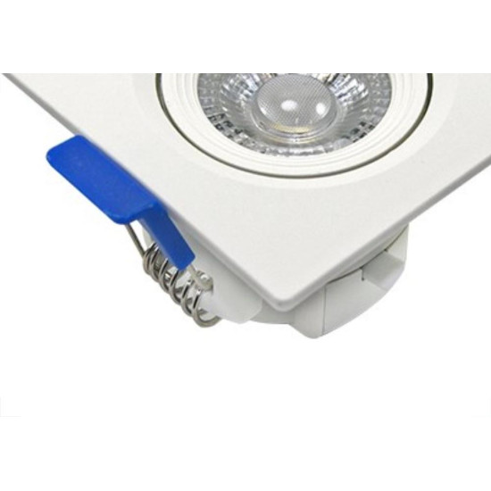 Spot Led Jng Quadrado Branco 03W 6500K Embutir 55308 Spot Led Jng Quadrado Branco 03W 6500K Embutir 55308