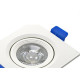 Spot Led Jng Quadrado Branco 03W 6500K Embutir 55308 Spot Led Jng Quadrado Branco 03W 6500K Embutir 55308
