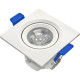 Spot Led Jng Quadrado Branco 05W 6500K Embutir 55310 Spot Led Jng Quadrado Branco 05W 6500K Embutir 55310
