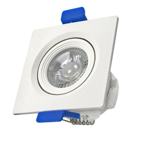 Spot Led Jng Quadrado Branco 05W 6500K Embutir 55310 Spot Led Jng Quadrado Branco 05W 6500K Embutir 55310