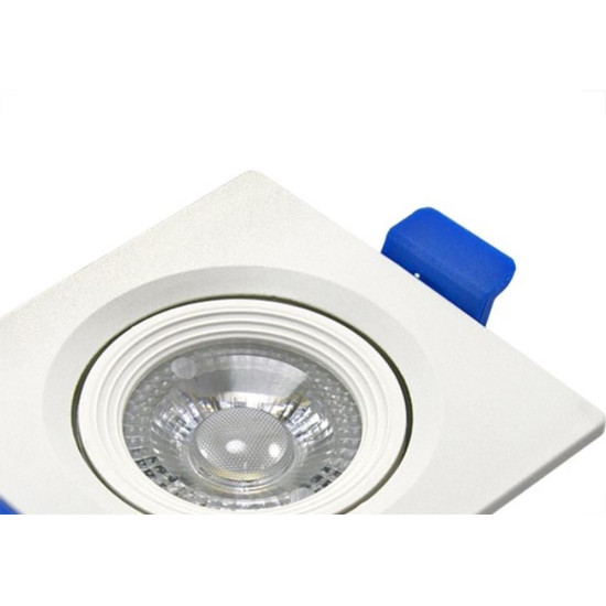 Spot Led Jng Quadrado Branco 05W 6500K Embutir 55310 Spot Led Jng Quadrado Branco 05W 6500K Embutir 55310