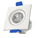 Spot Led Jng Quadrado Branco 07W 6500K Embutir 55312 Spot Led Jng Quadrado Branco 07W 6500K Embutir 55312