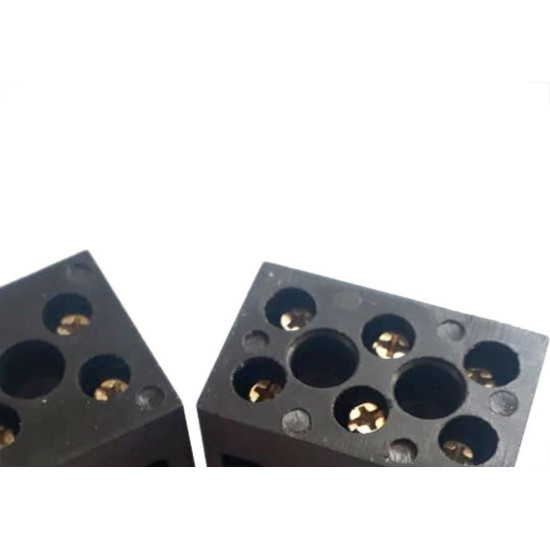 Conector Baquelite Walplast 30/600 2 Bornes Cartela 2Pecas 6002 Conector Baquelite Walplast 30/600 2 Bornes Cartela 2Pecas 6002