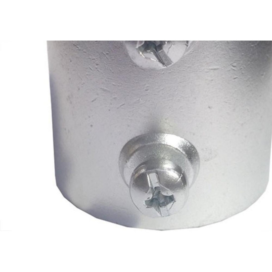 Conector Reto Aluminio Stamplac   4'' Ur4