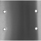 Placa Piso Aluminio Stamplac 4X4 Cega Pa4400 Placa Piso Aluminio Stamplac 4X4 Cega Pa4400