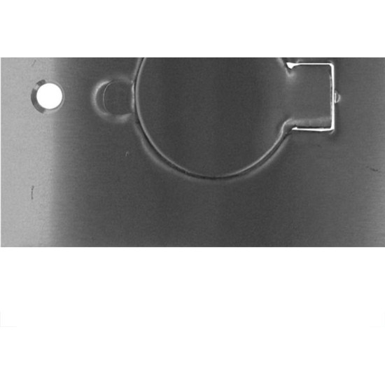 Placa Piso Aluminio 4X2''Tomada Universal''Com 1 Tampa Unha Pa42Tu