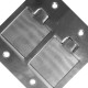 Placa Piso Aluminio 4X4 Unha 1 Telebras Pa44Tb Placa Piso Aluminio 4X4 Unha 1 Telebras Pa44Tb