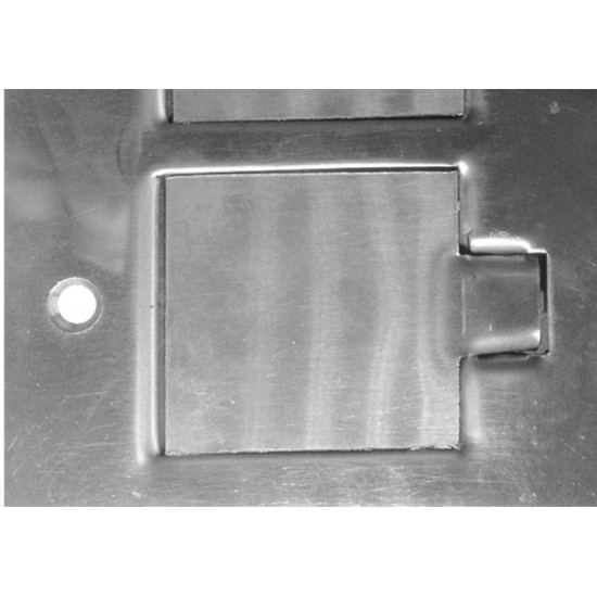 Placa Piso Aluminio 4X4 Unha 1 Telebras Pa44Tb Placa Piso Aluminio 4X4 Unha 1 Telebras Pa44Tb