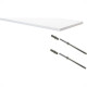 Prateleira Multiivisao Suporte Invisivel 30X 60 Branca Pbs-3060-Uv-Br Prateleira Multiivisao Suporte Invisivel 30X 60 Branca Pbs-3060-Uv-Br