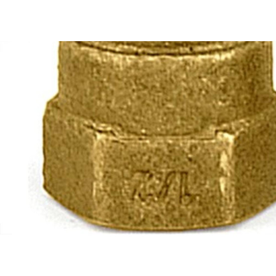 Ramo Latao Conector Bolsaxfemea 15Mm Solda 02.9.31.0001.02