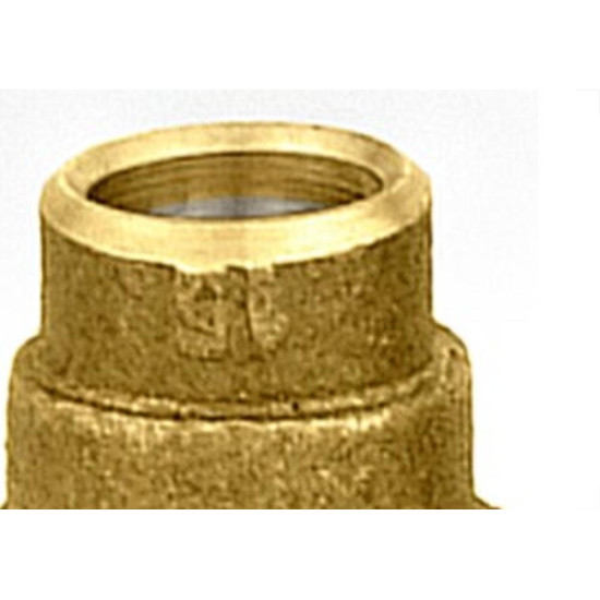 Ramo Latao Conector Bolsaxfemea 15Mm Solda 02.9.31.0001.02