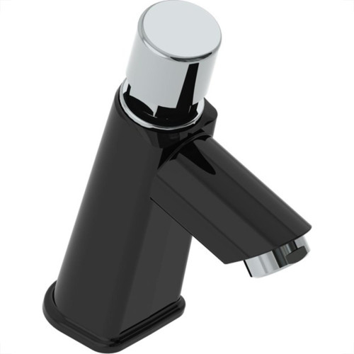 Torneira Abs Lavatorio Automatica Injet Plast Mesa 1197 1/2'' Preta 23491 Torneira Abs Lavatorio Automatica Injet Plast Mesa 1197 1/2'' Preta 23491