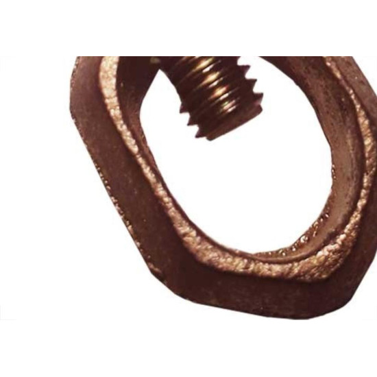 Conector Para Haste 1/2''A 5/8'' Incobrame Reforcado Ch58Ref - Kit C/20 Conector Para Haste 1/2''A 5/8'' Incobrame Reforcado Ch58Ref - Kit C/20